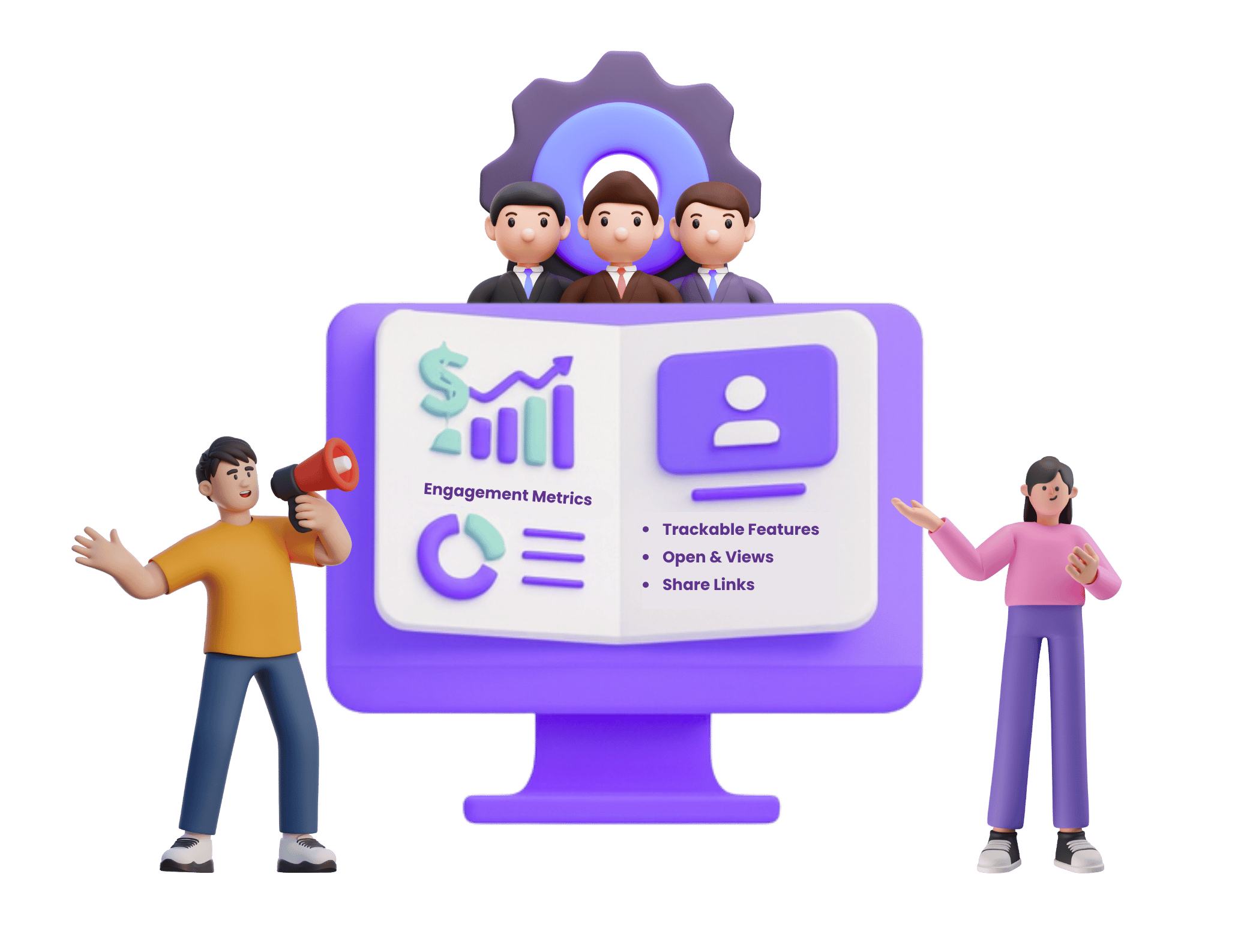 Sales presentation flipbook example